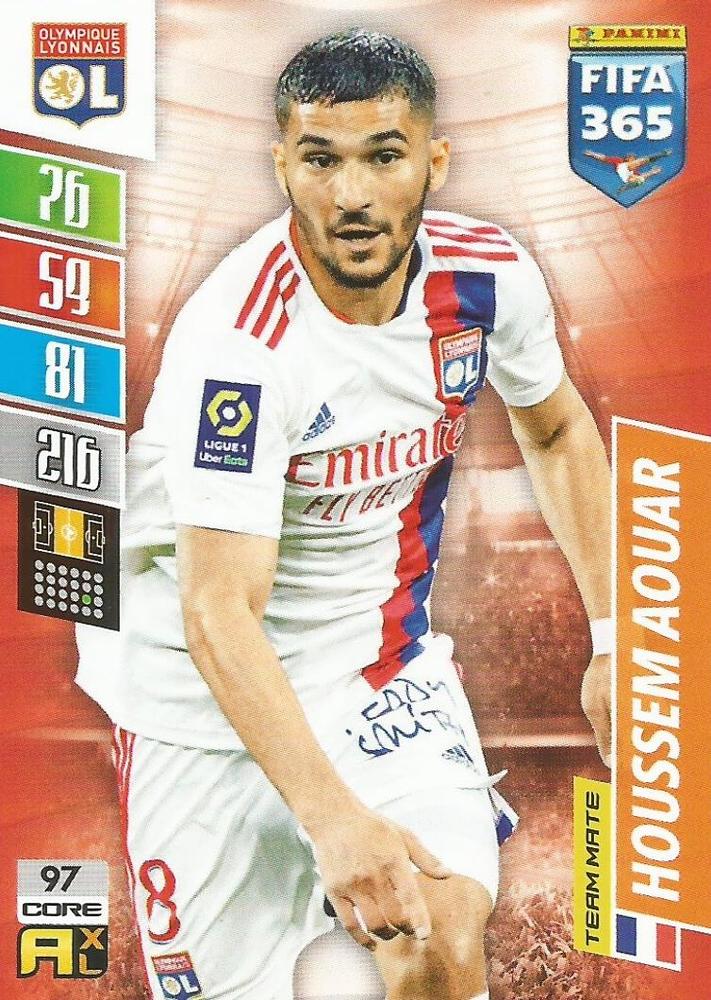 Houssem Aouar 2022 Panini Adrenalyn XL FIFA 365