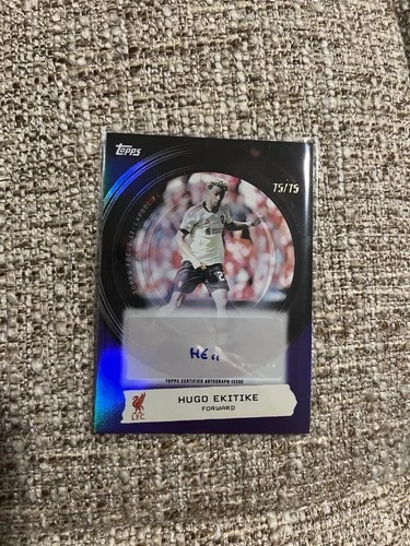 Hugo Ekitiké 2025 Topps Focus 75/75