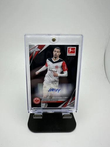 Hugo Ekitike 2024 Topps Bundesliga Chrome Noir /10