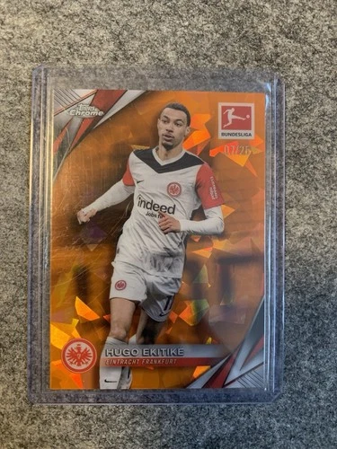 Hugo Ekitike 2025 Topps Bundesliga Sapphire