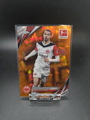 Hugo Ekitike 2024 Topps Bundesliga Zafiro Sapphire /25