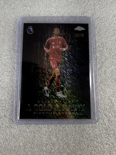 Hugo Ekitike 2025 Topps Chrome /10