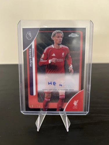 Hugo Ekitike 2026 Topps Chrome /10