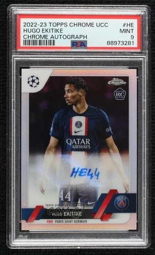 Hugo Ekitike 2022 Topps Chrome