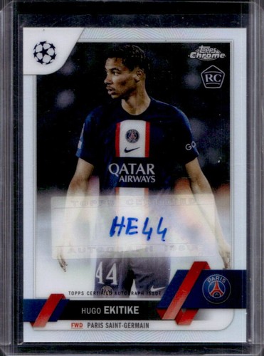 Hugo Ekitike 2022 Topps Chrome