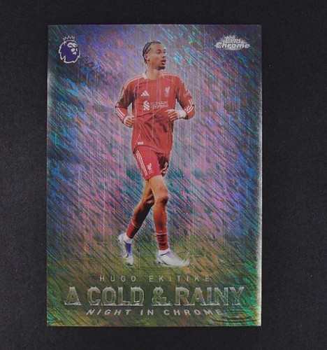Hugo Ekitike 2025 Topps Chrome
