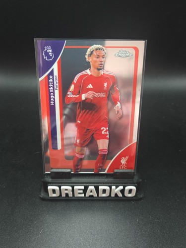Hugo Ekitike 2026 Topps Chrome