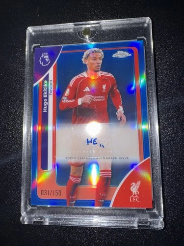 Hugo Ekitike 2026 Topps Chrome /150