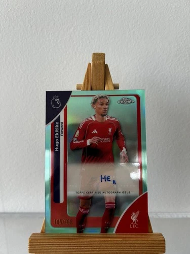 Hugo Ekitike 2025 Topps Chrome /199