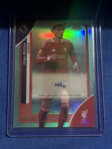 Hugo Ekitike 2022 Topps Chrome /199