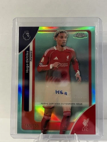 Hugo Ekitike 2026 Topps Chrome /199