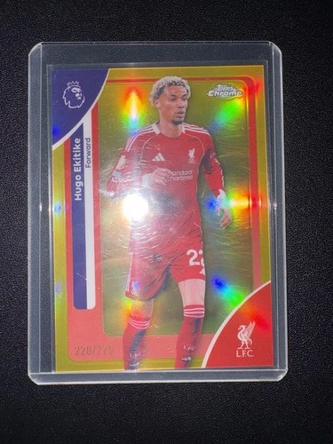 Hugo Ekitike 2022 Topps Chrome /275