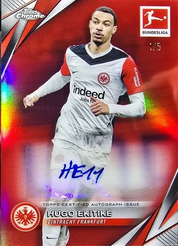 Hugo Ekitike 2024 Topps Chrome /5