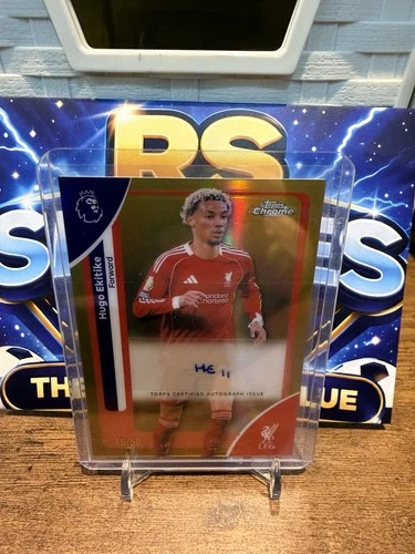 Hugo Ekitike 2026 Topps Chrome /50