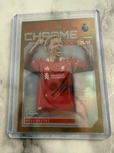 Hugo Ekitike 2026 Topps Chrome /50