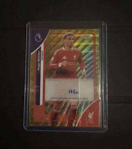 Hugo Ekitike 2025 Topps Chrome /50