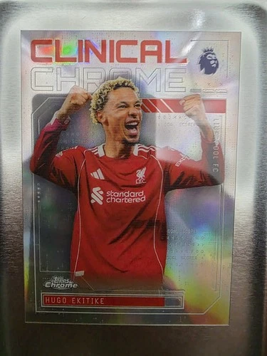 Hugo Ekitike 2025 Topps Chrome