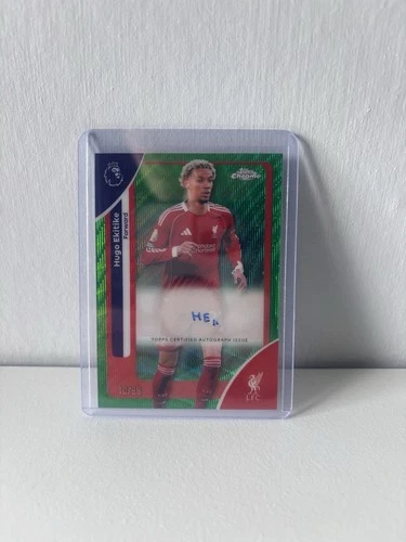 Hugo Ekitike 2026 Topps Chrome /99