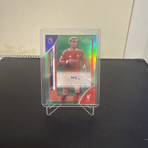 Hugo Ekitike 2025 Topps Chrome /99
