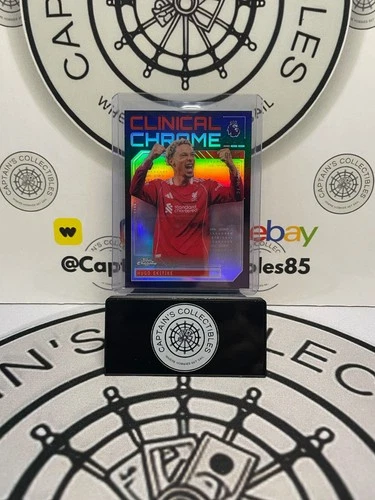 Hugo Ekitike 2026 Topps Chrome Black /10