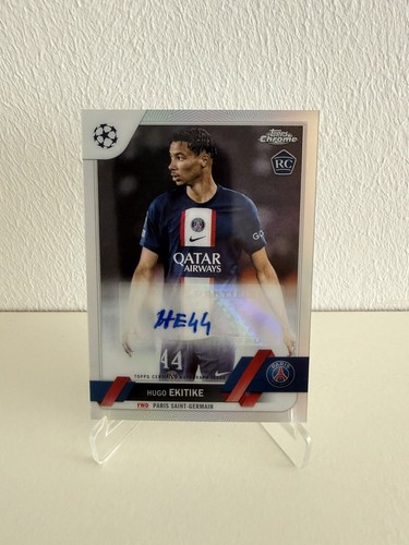 Hugo Ekitike 2022 Topps Chrome Refractor