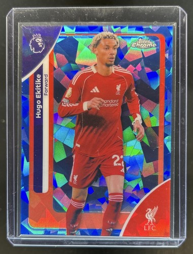 Hugo Ekitike 2020 Topps Chrome Sapphire
