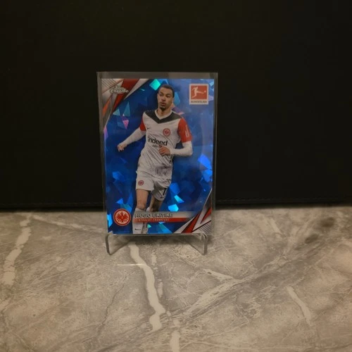 Hugo Ekitike 2024 Topps Chrome Sapphire