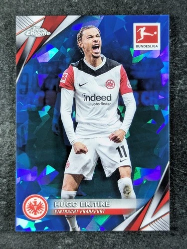 Hugo Ekitike 2024 Topps Chrome Sapphire