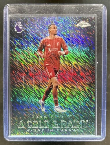 Hugo Ekitike 2026 Topps Chrome Shimmer