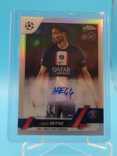 Hugo Ekitike 2022 Topps Cromo Competiciones de Clubes UEFA