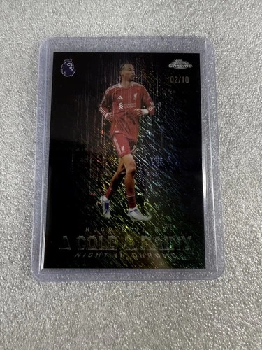 Hugo Ekitike 2025 Topps Cromo Premier League /10