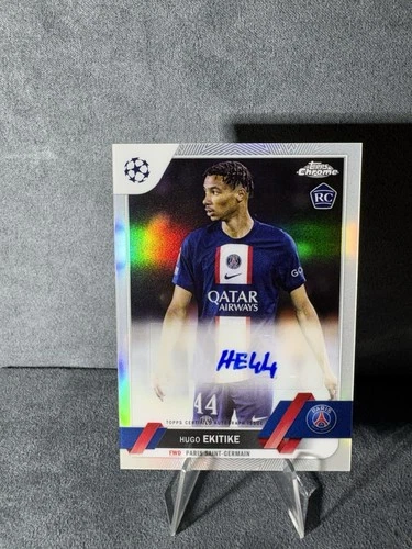 Hugo Ekitike 2022 Topps Cromo UCC