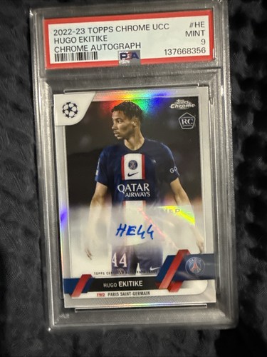 Hugo Ekitike 2022 Topps Cromo UEFA