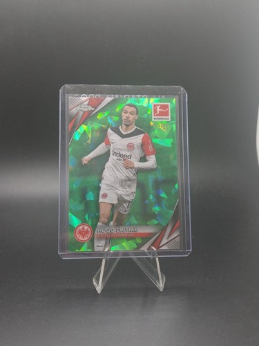 Hugo Ekitike 2024 Topps Cromo Zafiro Bundesliga Sapphire /99