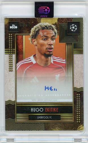 Hugo Ekitike 2025 Topps Deco /25