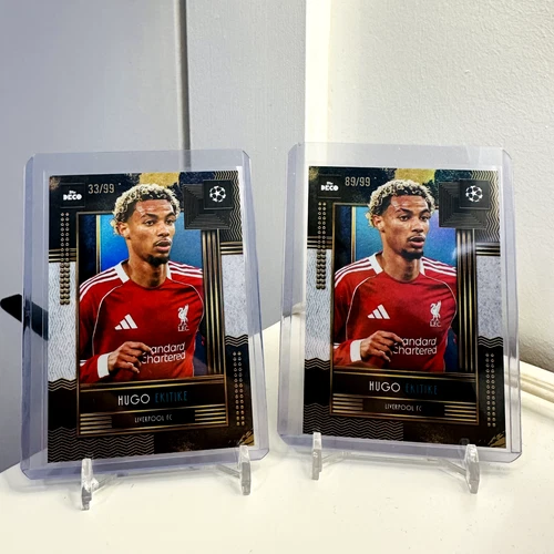 Hugo Ekitike 2025 Topps Deco /99