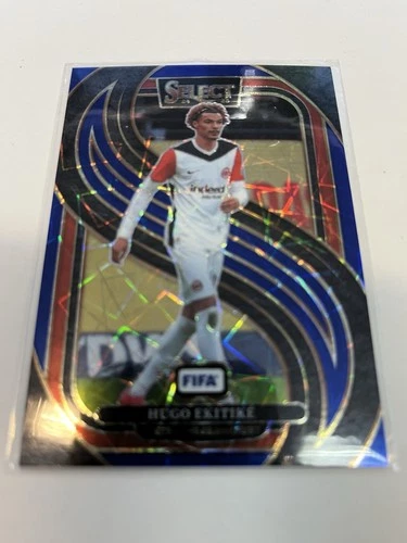 Hugo Ekitike 2024 Panini FIFA Select Blue Lazer #133