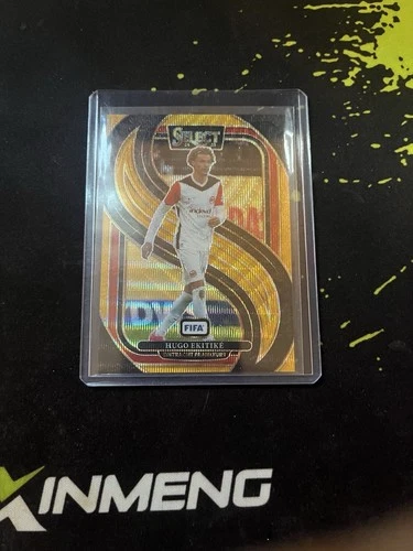 Hugo Ekitike 2024 Panini FIFA Select Gold /10