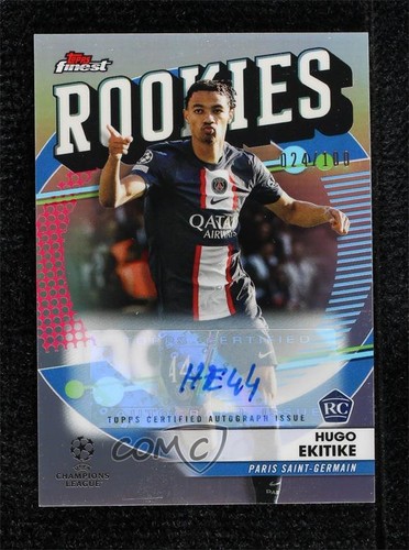 Hugo Ekitike 2022 Panini Finest /100
