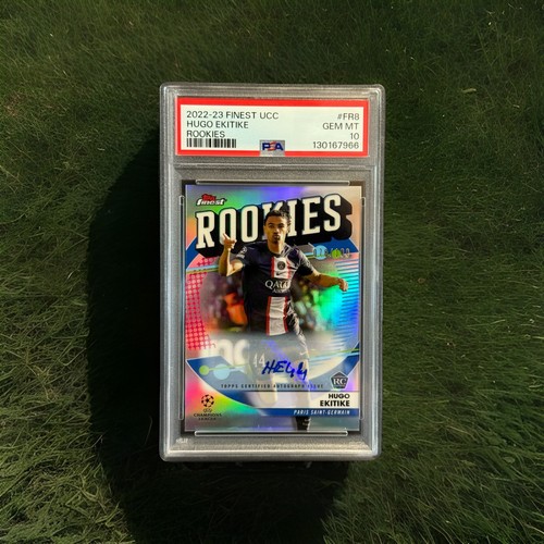Hugo Ekitike 2022 Topps Finest /100