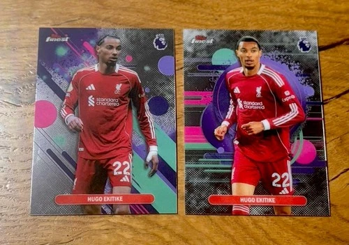 Hugo Ekitike 2025 Topps Finest