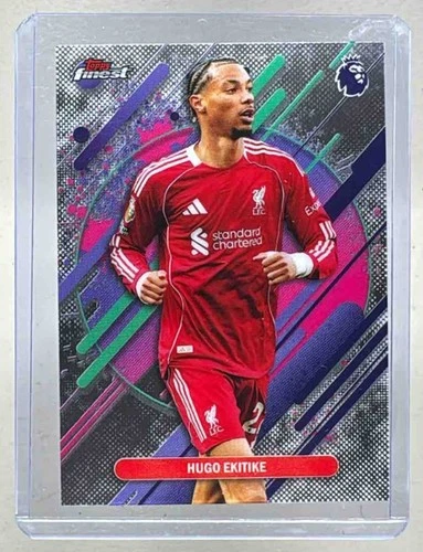 Hugo Ekitike 2025 Topps Finest