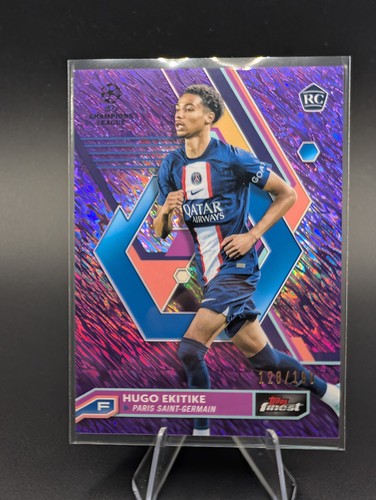 Hugo Ekitike 2023 Topps Finest /199