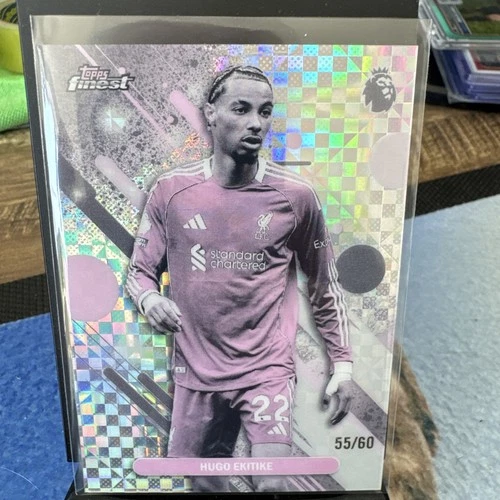 Hugo Ekitike 2026 Topps Finest /60
