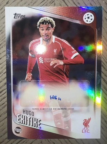 Hugo Ekitike 2025 Topps Flagship