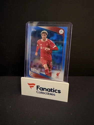 Hugo Ekitike 2025 Topps Flagship /150