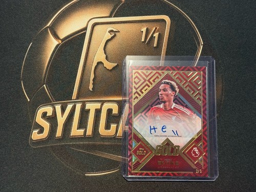 Hugo Ekitike 2025 Topps Gold Gold /5