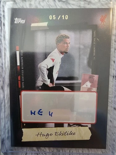 Hugo Ekitike 2025 Topps Liverpool Focus /10