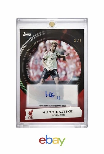 Hugo Ekitike 2026 Topps Liverpool Focus /5