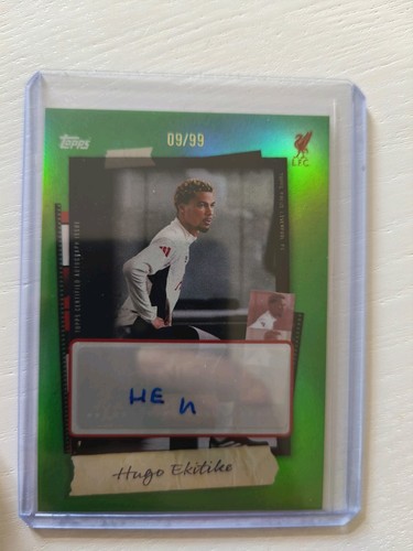 Hugo Ekitike 2025 Topps Liverpool Focus /99